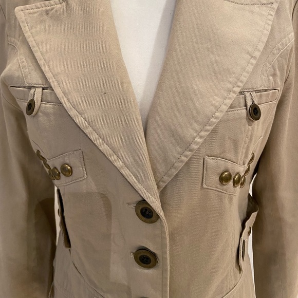 ** 3 FOR $35 DEAL + FREE SHIPPING ** Military-Inspired Jacket - 100% Cotton - Picture 5 of 13